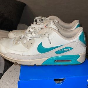 Nike Air Max 90 Washed Teal Golf Shoes
